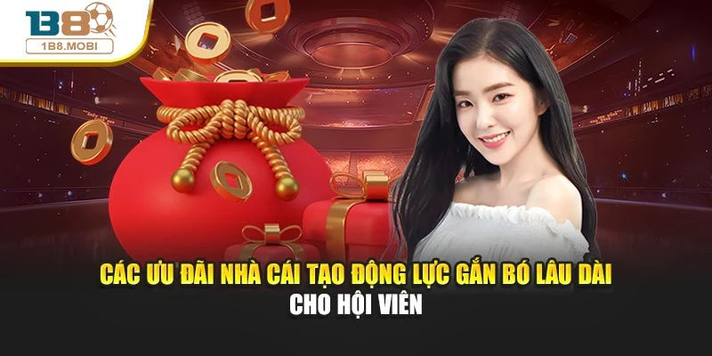 Các ưu đãi nhà cái tạo động lực gắn bó lâu dài cho hội viên